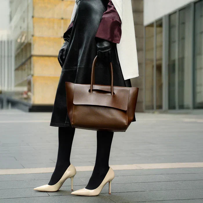Shopper "Monika" – Retro Vegan Leer