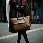 Shopper "Monika" – Retro Vegan Leer