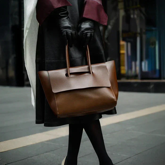 Shopper "Monika" – Retro Vegan Leer