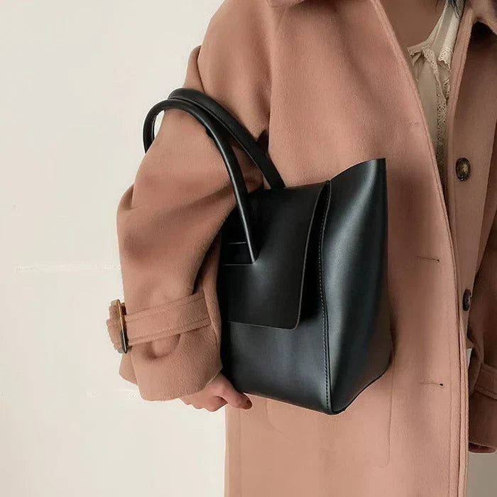 Shopper "Monika" – Retro Vegan Leer