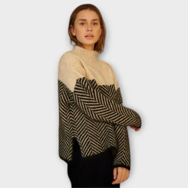 Pull à col roulé "Angelika" – Cachemire doux