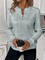 Pull "Amalie" – Maille torsadée zippée