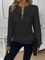 Pull "Amalie" – Maille torsadée zippée