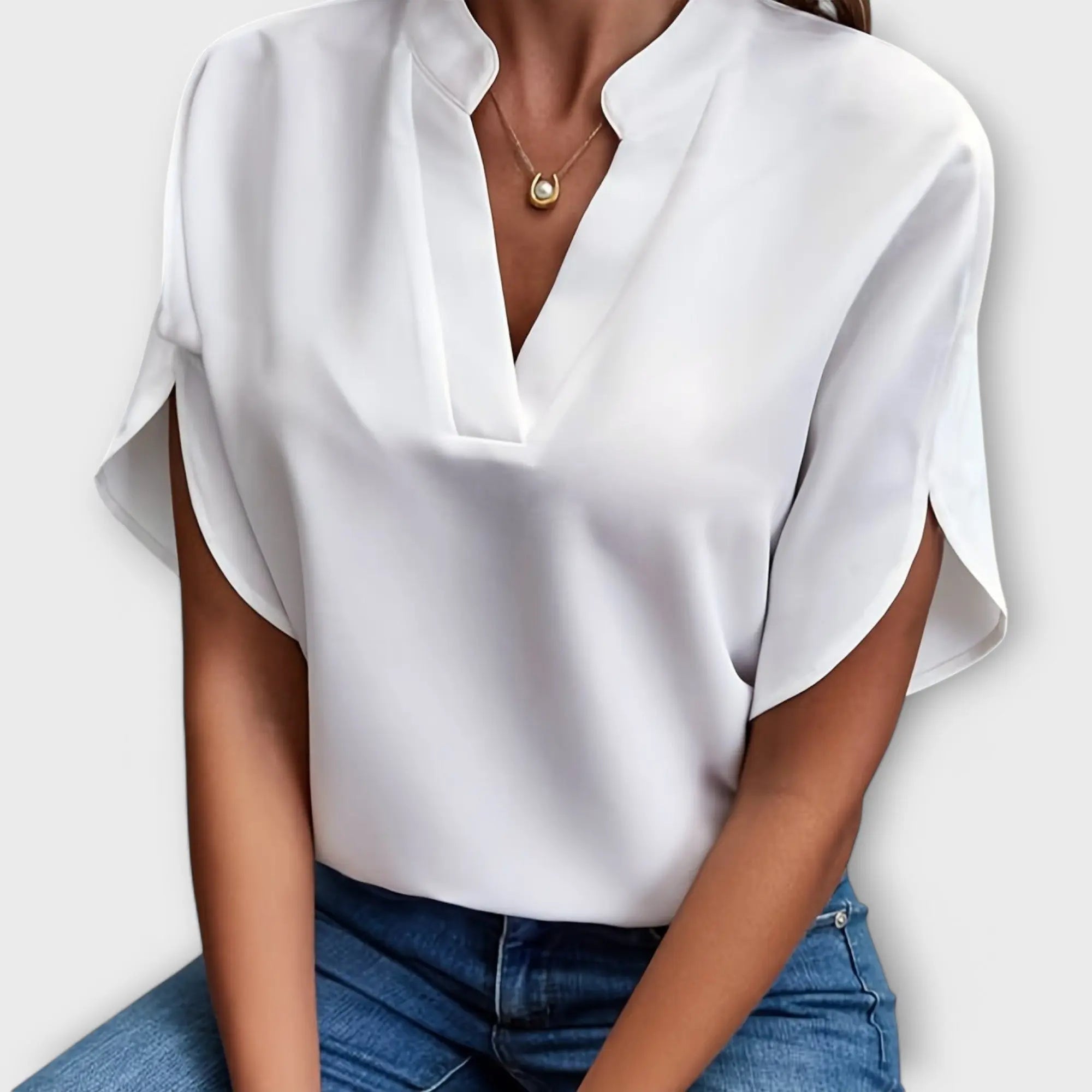 Blouse "Elke" – Licht & Elegant