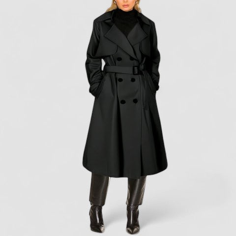 Trenchcoat "Vespera" – Elegant met Ceintuur