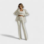 Driedelige Set "Selina" – Blazer, Blouse & Broek