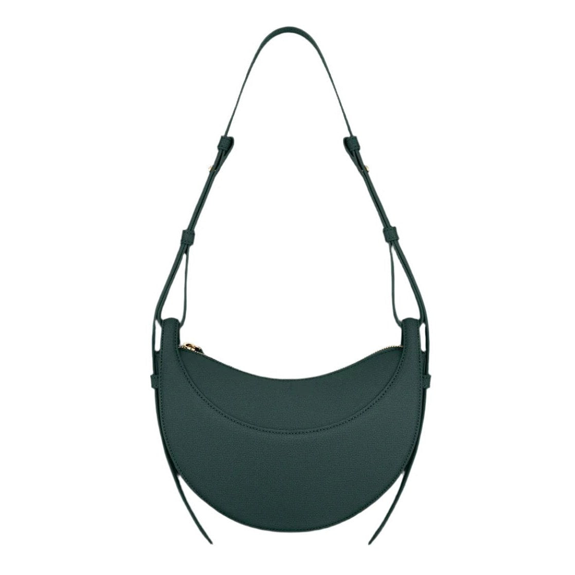 Sac bandoulière "Vera" – Forme nuage en cuir de veau