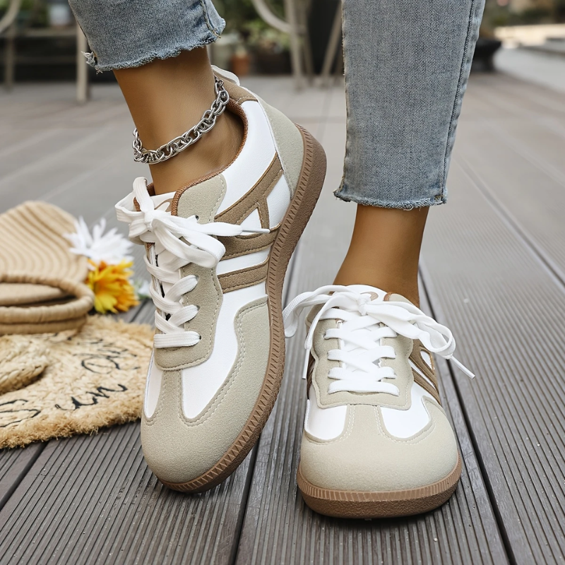 Comfortschoenen "Anke" – Brede Neus, Tweekleurig