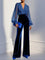 Jumpsuit "Rosa" – Blauw met V-Hals