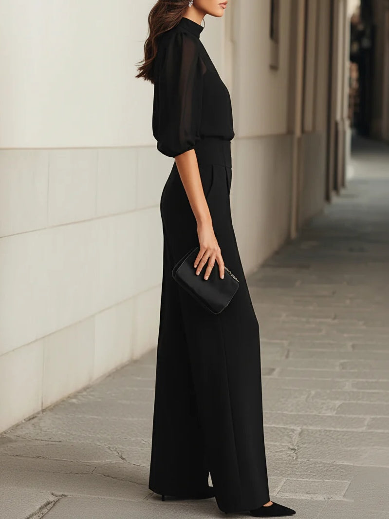 Driedelige Set "Christina" – Zwart