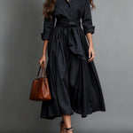 Maxikleed "Frieda" – Met Strikdetail