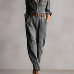 Geruite Jumpsuit "Johanna"