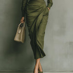 Maxikleed "Lena" – Militair Groen