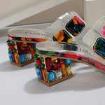 Comfortsandalen "Hannah" – Colorblock