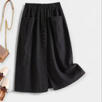 Midirok met Wassing – Linnen & Katoen