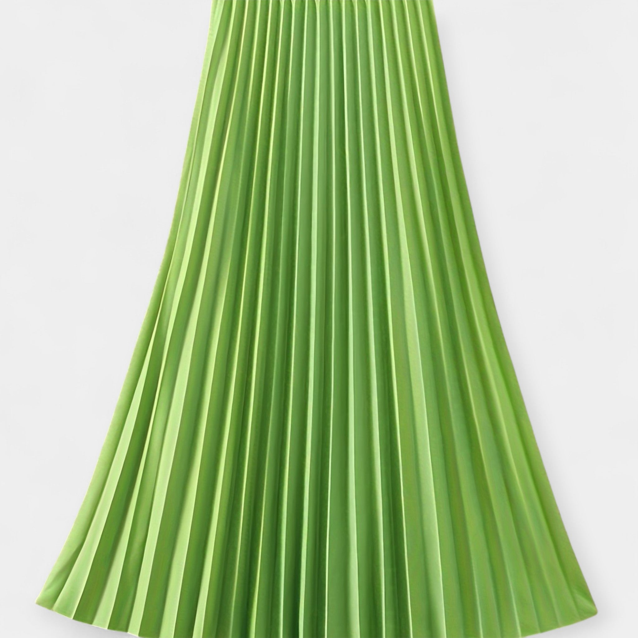 Satijnen Plooirok – Maxi