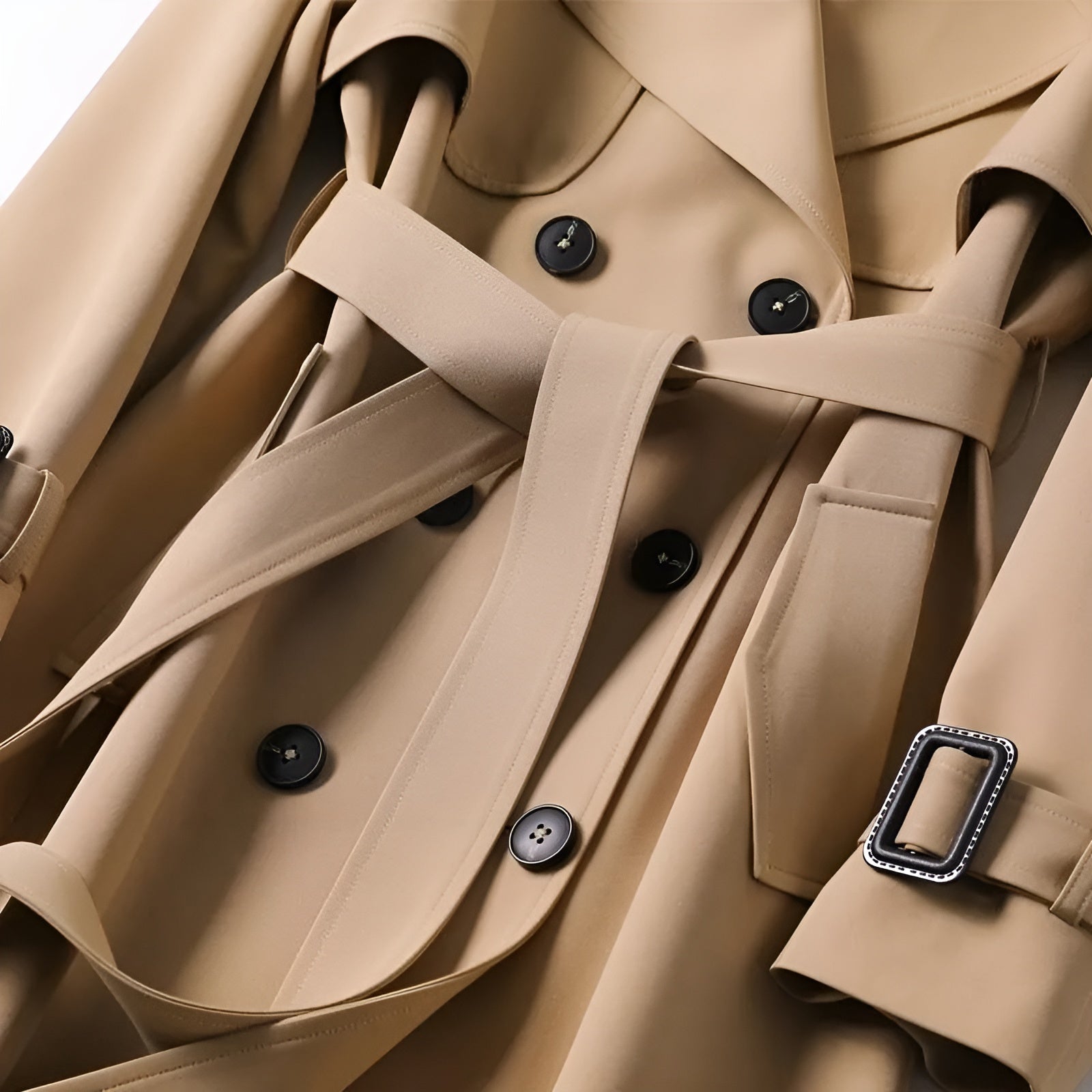 Trenchcoat "Vespera" – Elegant met Ceintuur