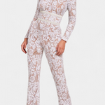 Combinaison en dentelle "Rosalie" – Paillettes & ceinture corset