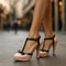 Chaussures "Cristina" – Cuir à petit nœud