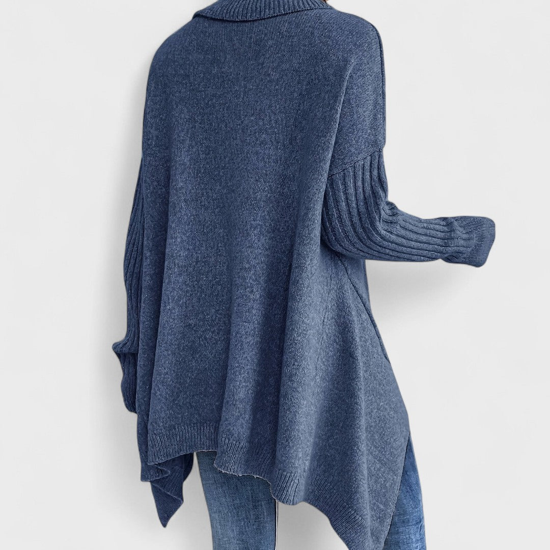 Trui "Anja" – Oversized Asymmetrisch