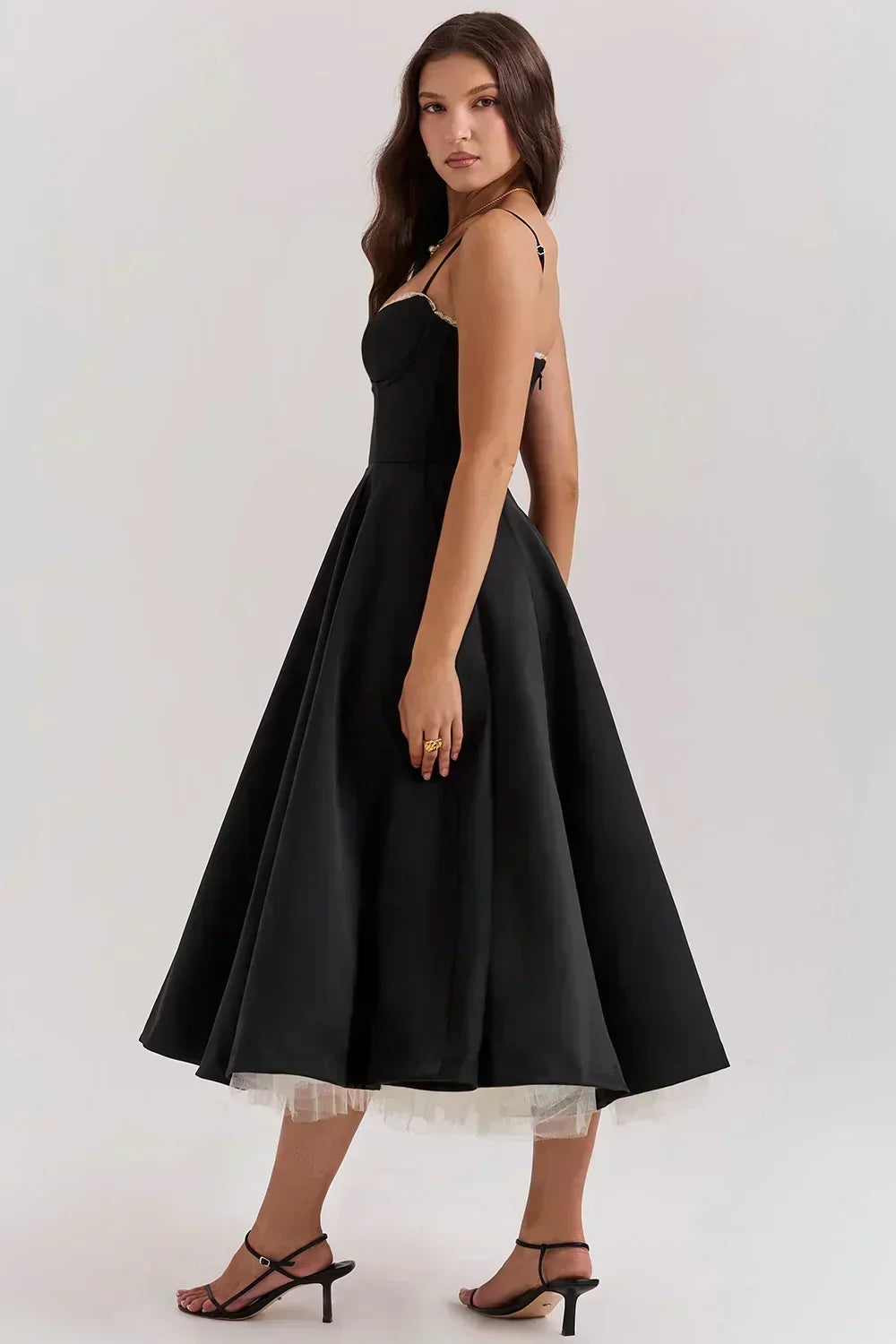 Midikleed "Helene" – Katoenen Jersey