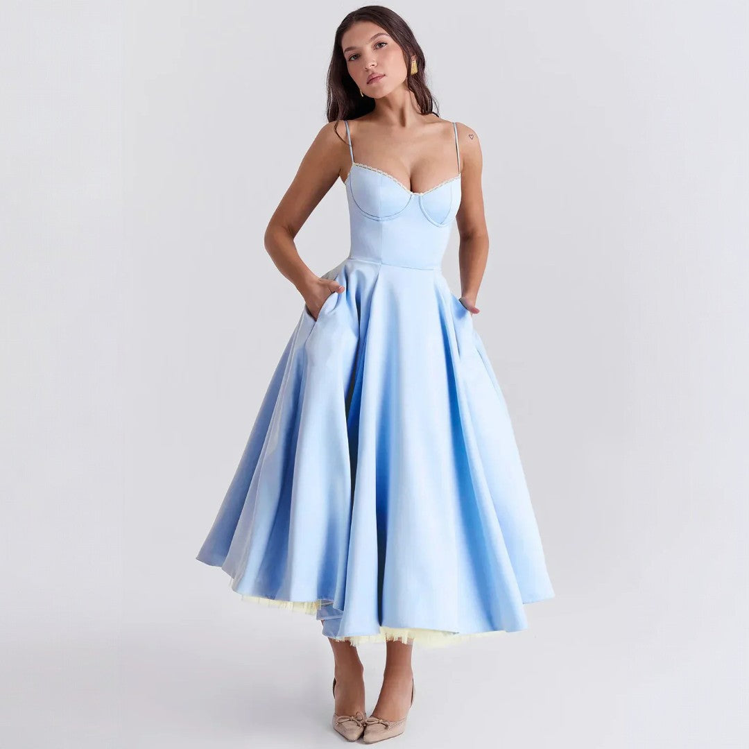 Midikleed "Helene" – Katoenen Jersey