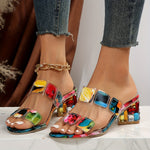 Comfortsandalen "Hannah" – Colorblock