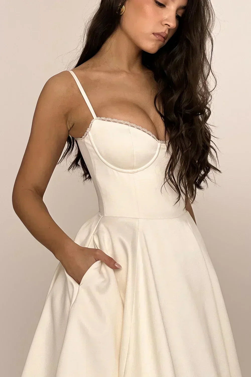 Midikleed "Helene" – Katoenen Jersey