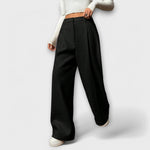 Pantalon large – Taille haute