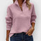 Pull "Anna" – Col en V à Demi-Zip