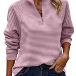 Pull "Renate" – Col en V à Demi-Zip
