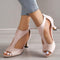 Sandalen "Camila" – Hak met Uitsparingen