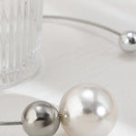 Collier – Perles métalliques
