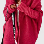 Cardigan met Kap – Oversized Gebreid