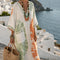 Robe Caftan "Renate" – Aquarelle poétique