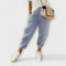 Pantalon rayé "Susanne" – Confortable