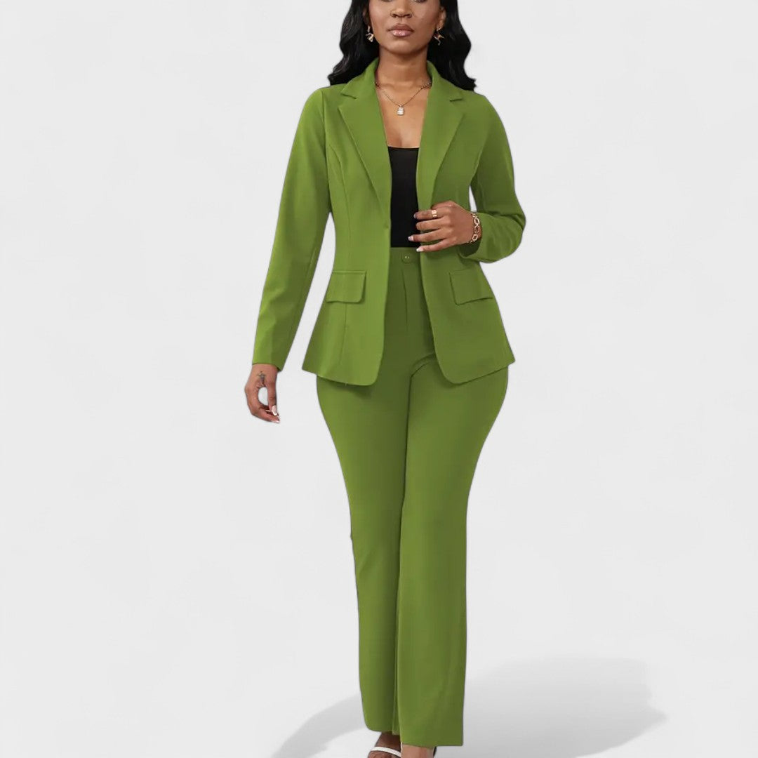 Ensemble "Sofia" – Blazer cintré & pantalon