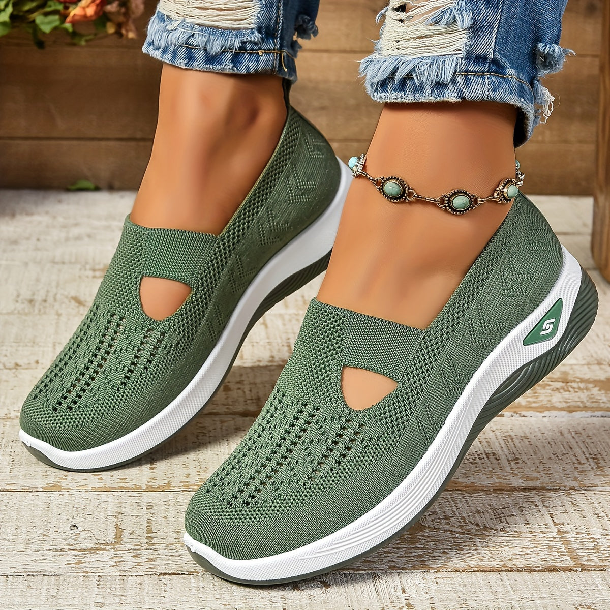 Comfortsneakers "Ottilie" – Ademend Instapmodel