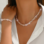 Parure "Lena" – Strass et cristal