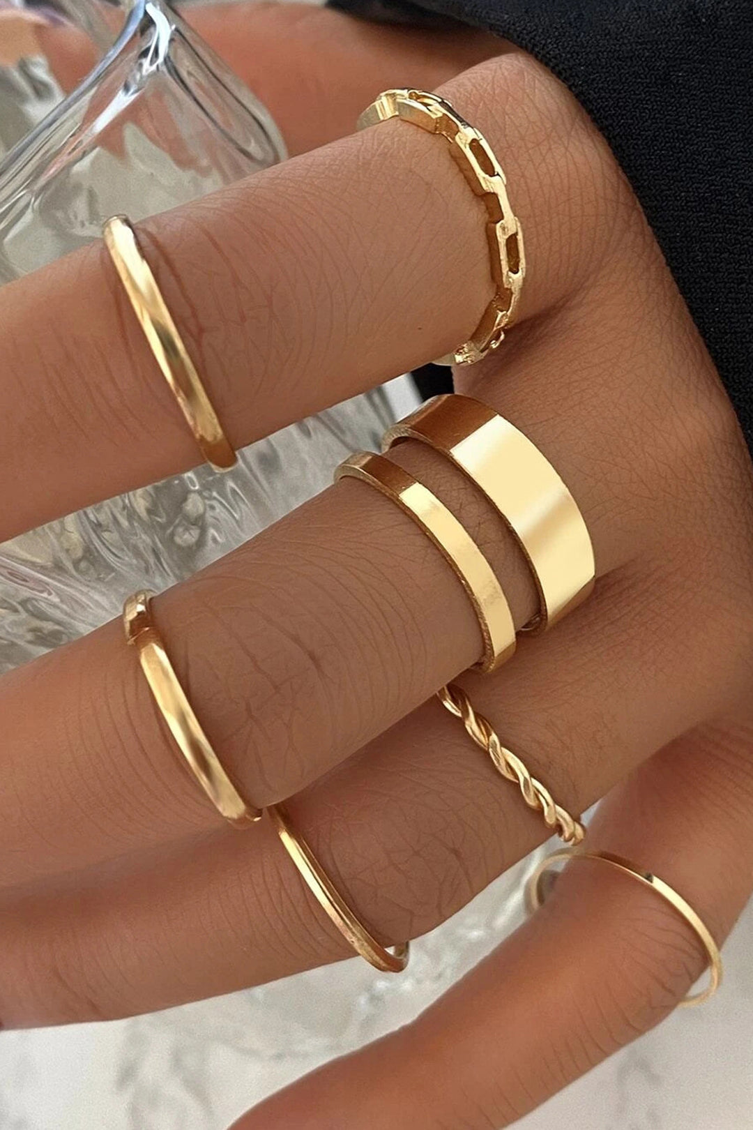 Set de bagues – 7 bagues