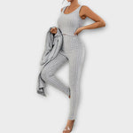 Driedelige Set "Elisa" – Streepjesmotief