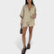 Ensemble "Sofia" – Oversized Blouse & Linnen Short