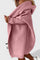 Cardigan oversize en tricot à capuche