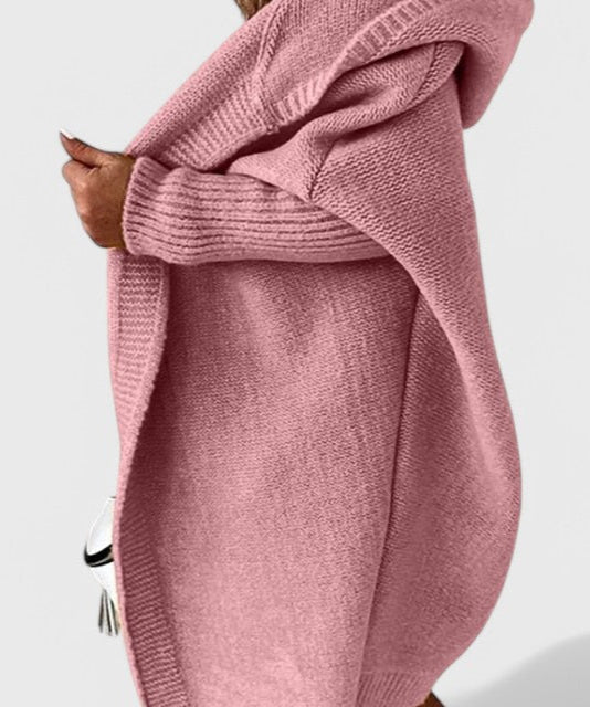 Cardigan met Kap – Oversized Gebreid