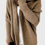 Cardigan met Kap – Oversized Gebreid