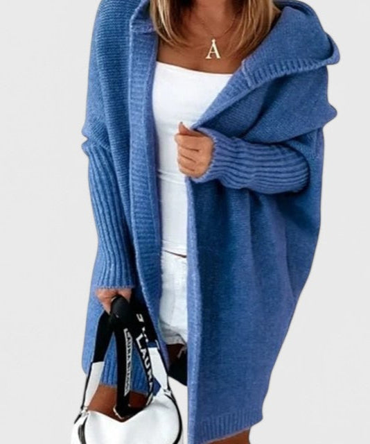 Cardigan met Kap – Oversized Gebreid