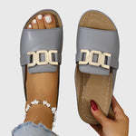 Sandalen "Angelika" – Gouden Gesp