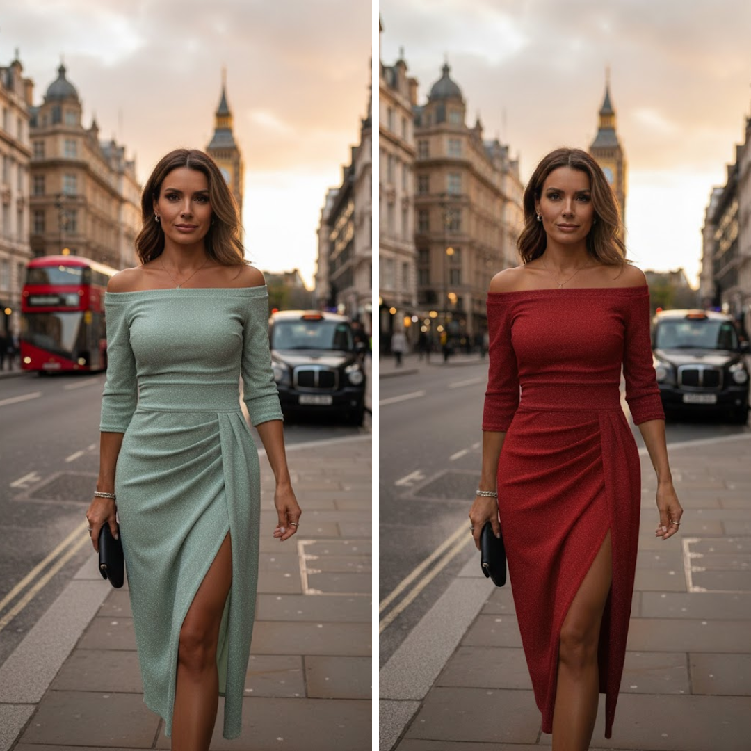 Robe Longue "Elsa" – Dos Nu Licou