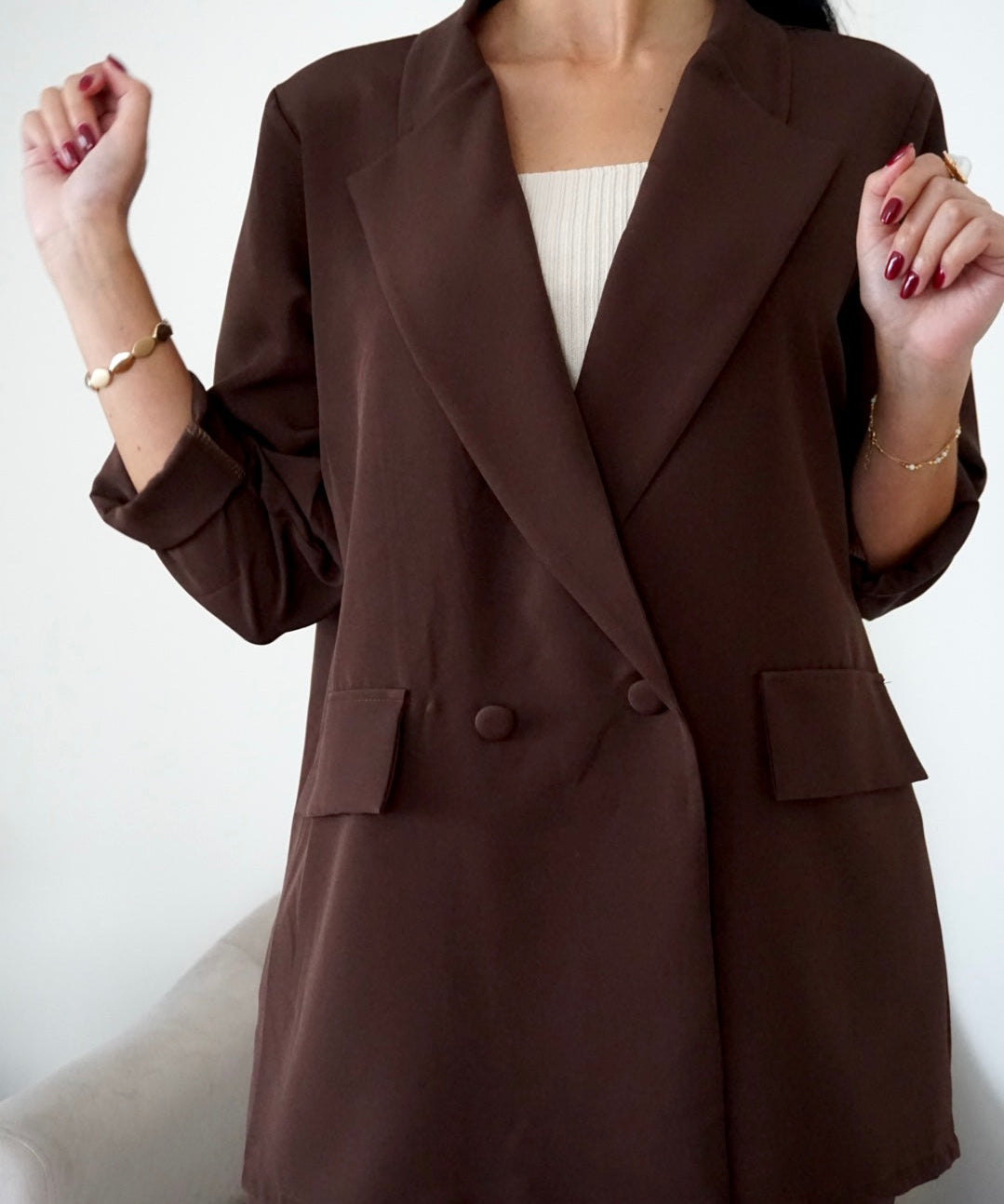Ensemble "Kers" – Bordeaux & brun