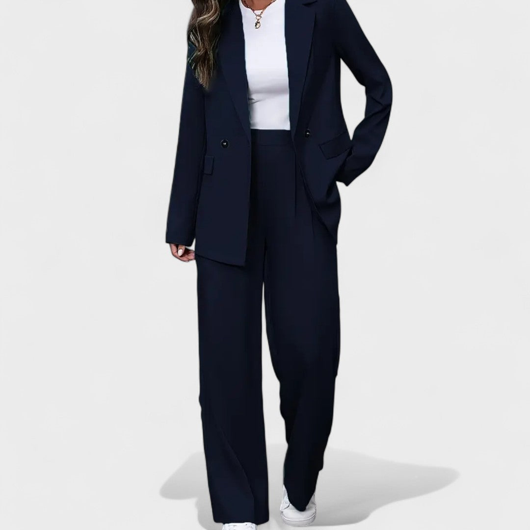 Set "Micaela" – Blazer & Soepele Broek